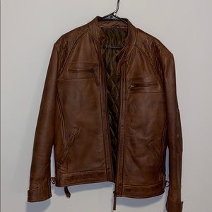 Leather jacket